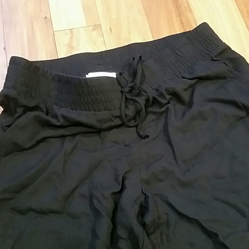 !SOLD!SOCIALITE Ankle Tie Pants black - Picture 6 of 8